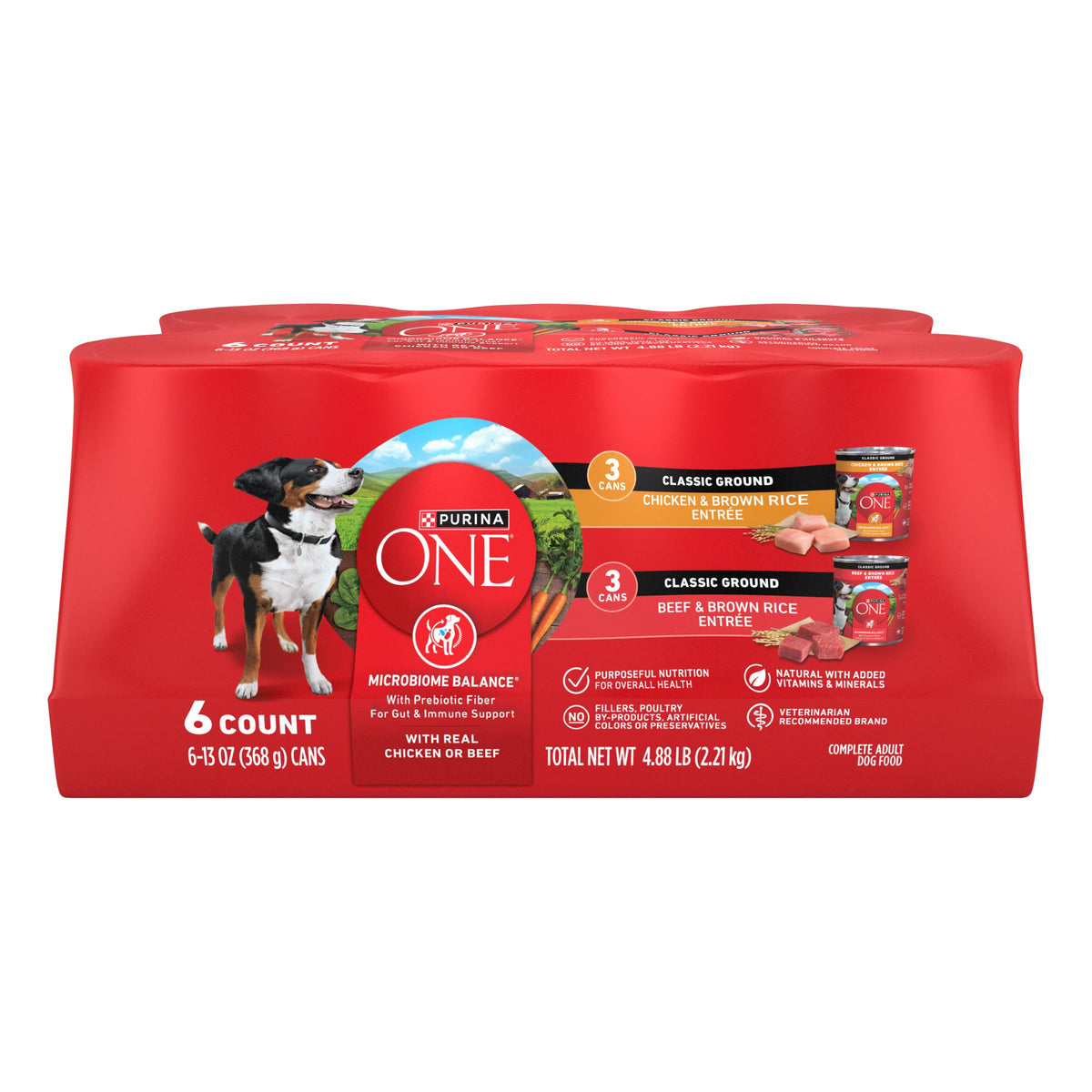 Wet Dog Food Variety Pack 6 13 oz Cans Q3795