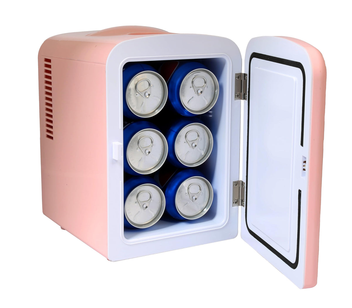Mini Portable Compact Personal Fridge, 4 Liter Capacity, Pink N89249