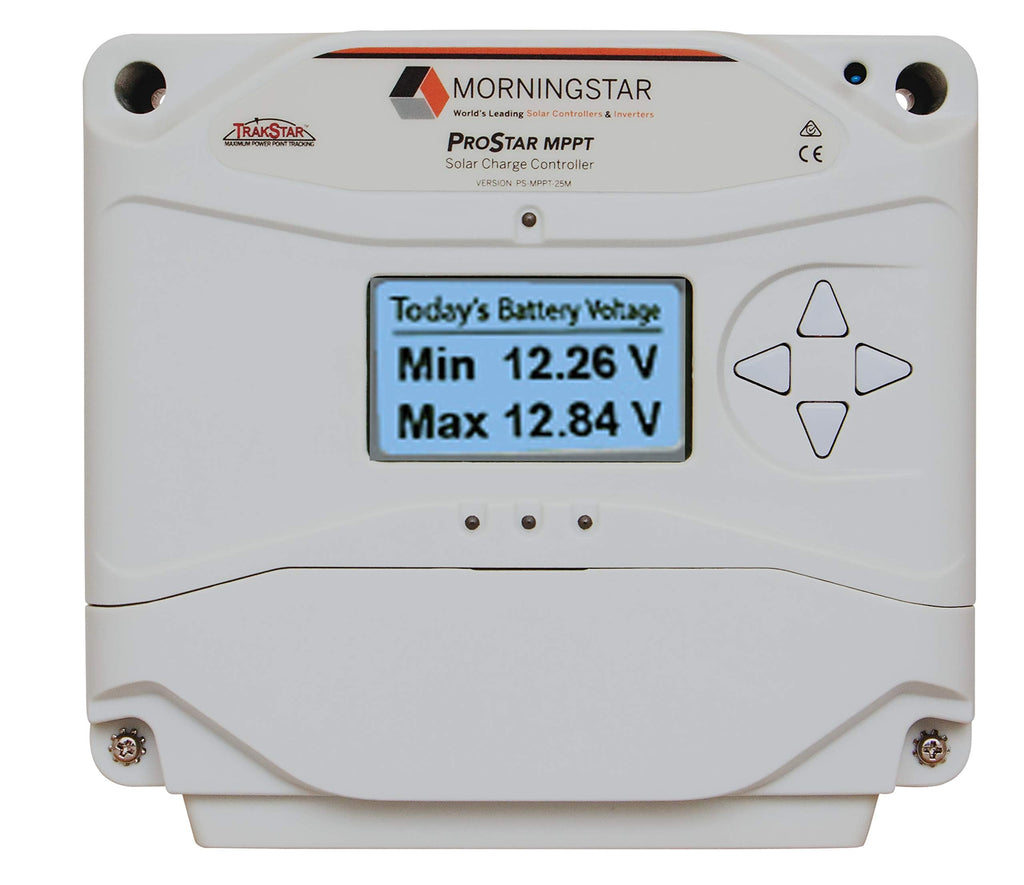 25A MPPT Solar Charge Controller with Built-in Meter G7070