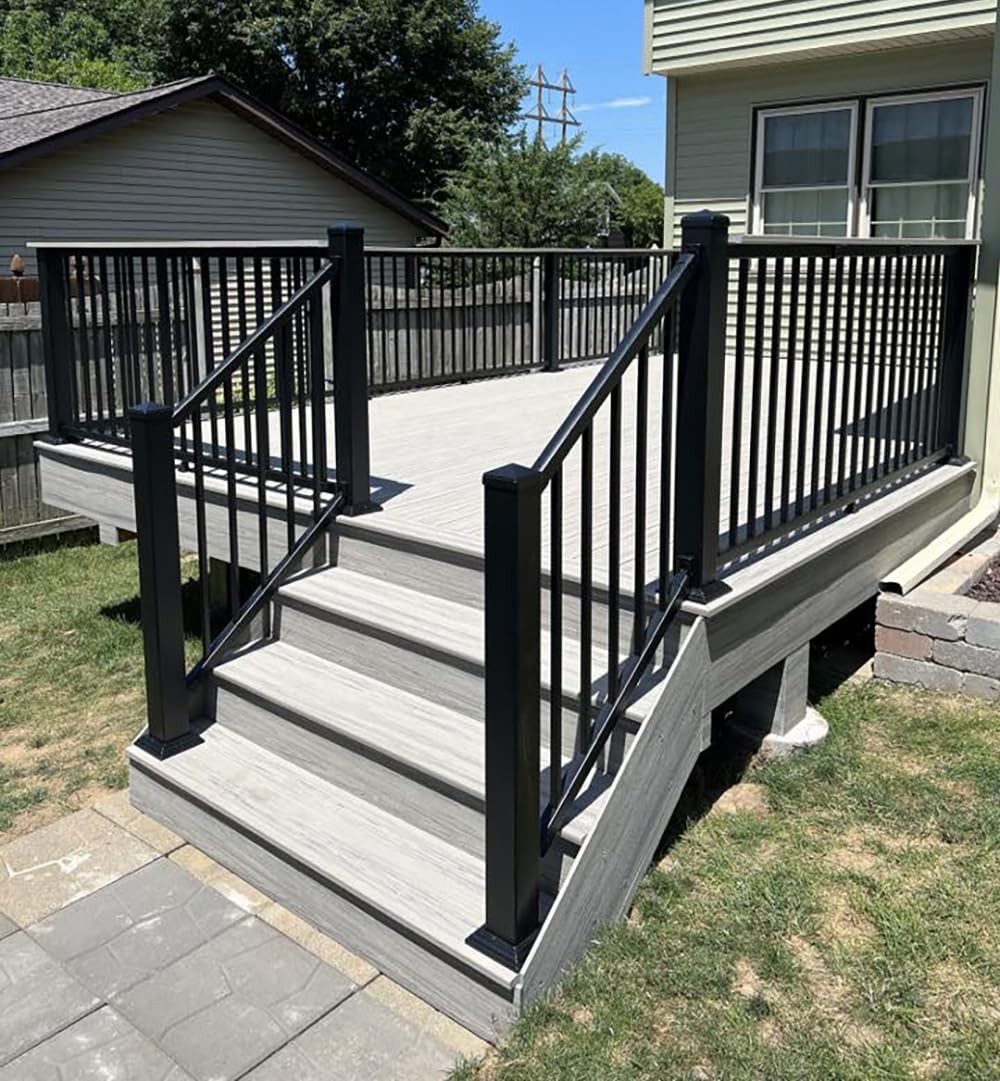 Black Textured Level Rail Kit B3515