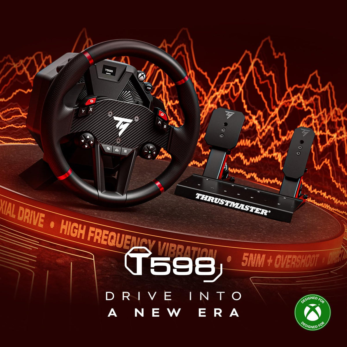Racing Wheel with Pedals Set U904