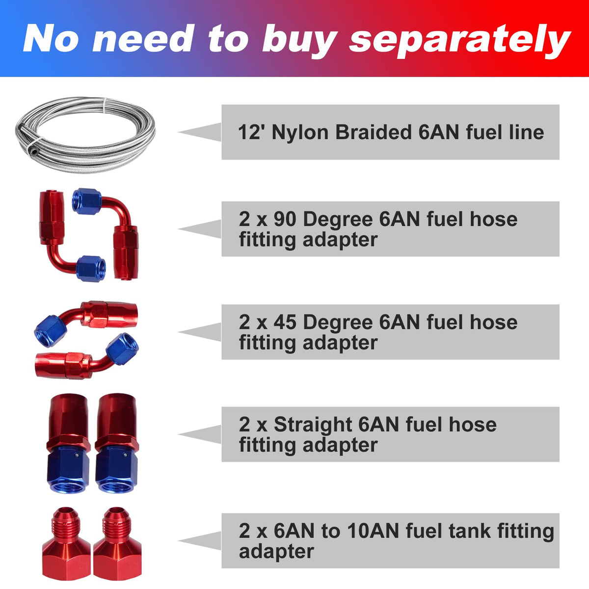 5 Gallon 20L Polished Aluminum Fuel Cell Tank with Cap Level Sender Oil Feed Line Q41092