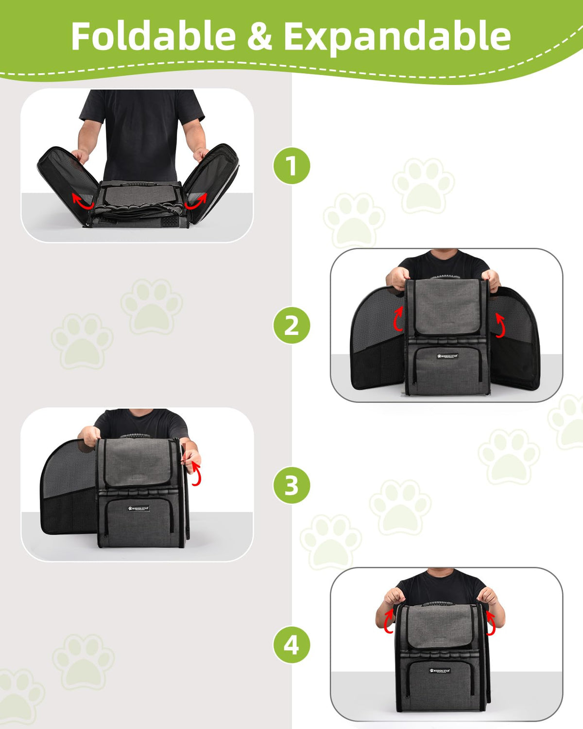 Dark Grey Breathable Mesh Cat Backpack Carrier U300535