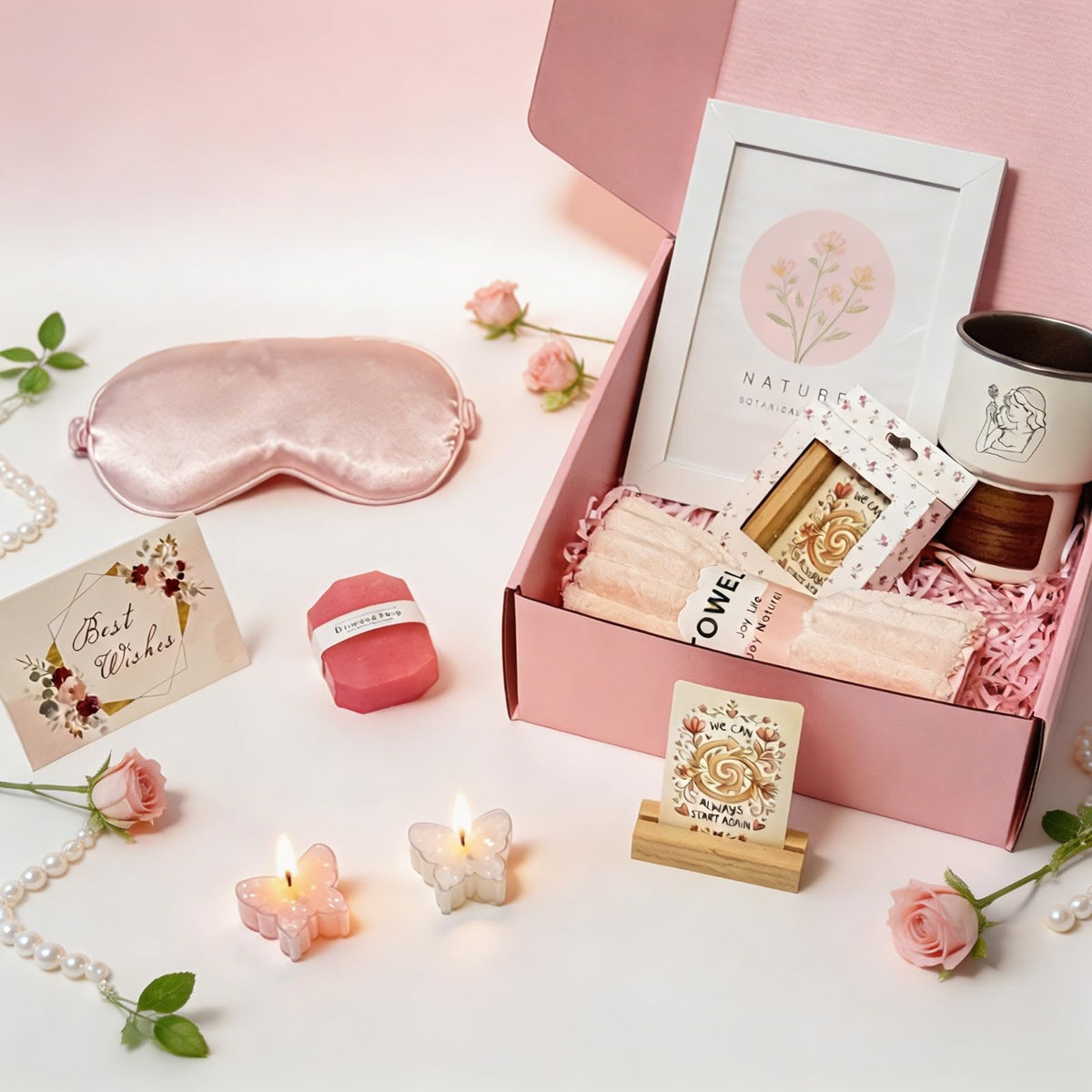 Pink Self Care Gift Set T2261