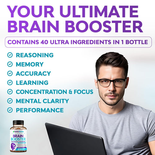 120 V Capsules Brain Support Supplement with DMAE B4224