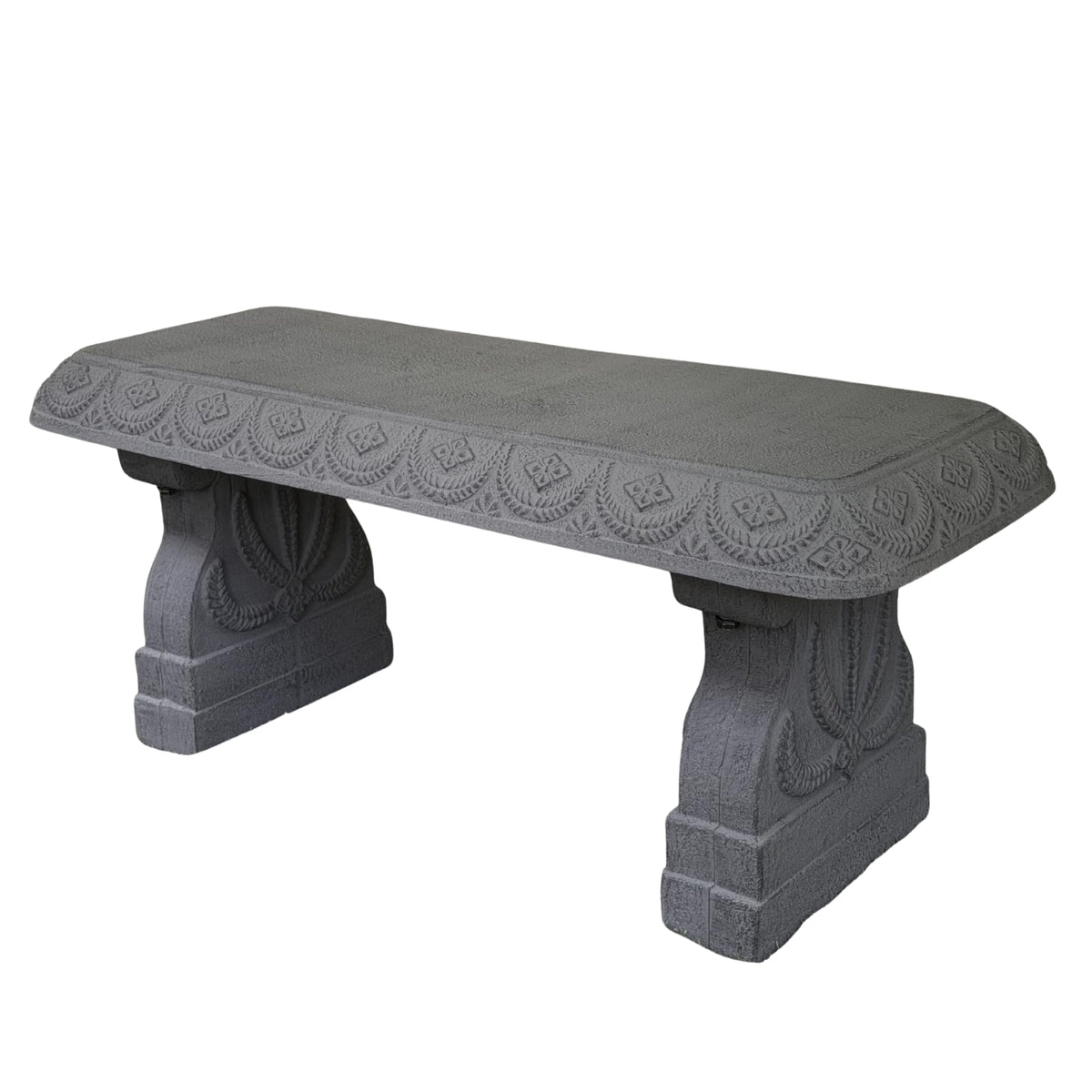 Basalt Grey Weatherproof Outdoor Garden Bench G450105