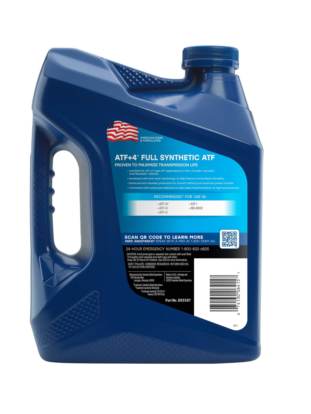 Full Synthetic Automatic Transmission Fluid 1 Gallon I59145