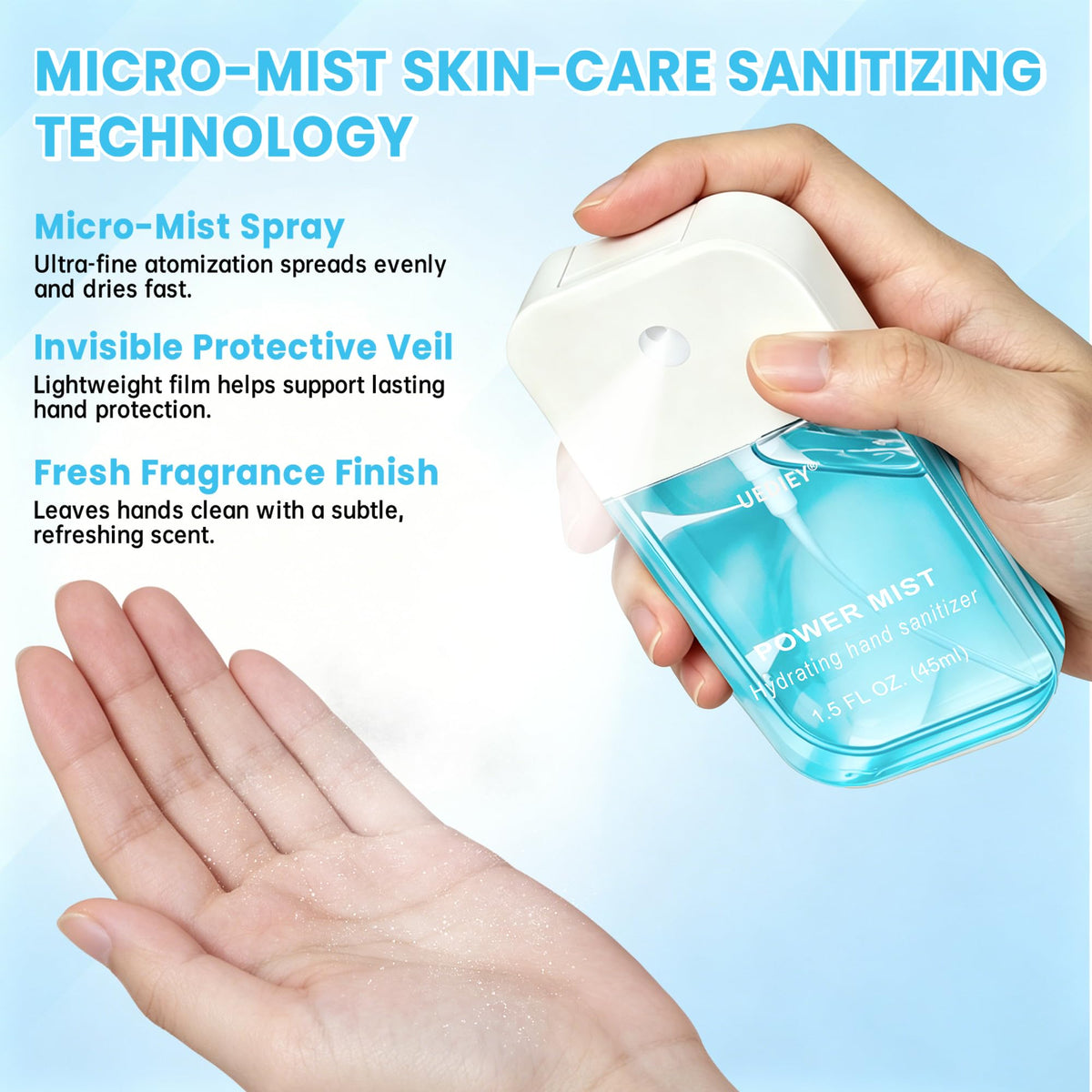 Hand Sanitizer Spray 6 Scents 1.3 Fl Oz Q87922