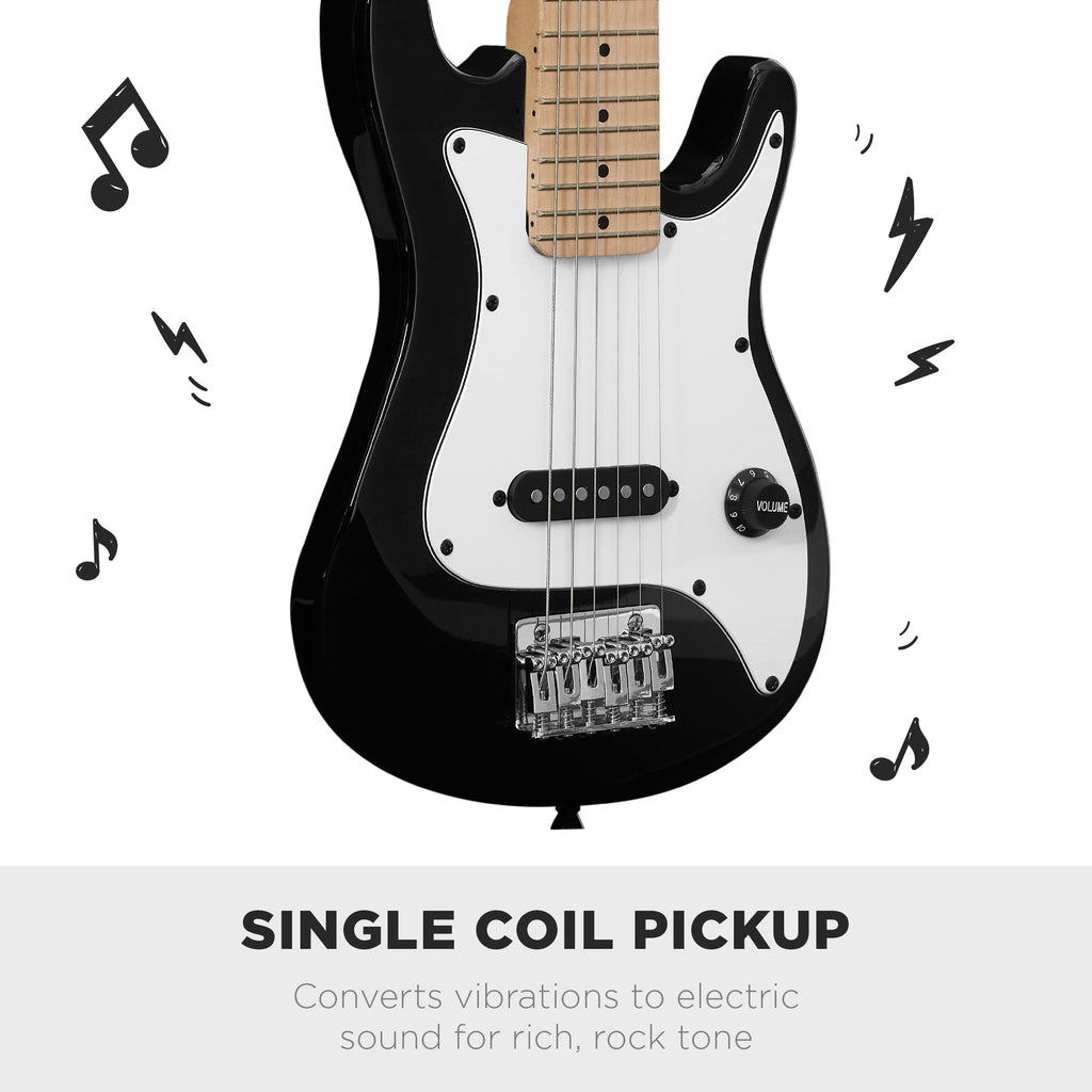 30in Kids Electric Guitar Starter Kit with Amplifier V77356