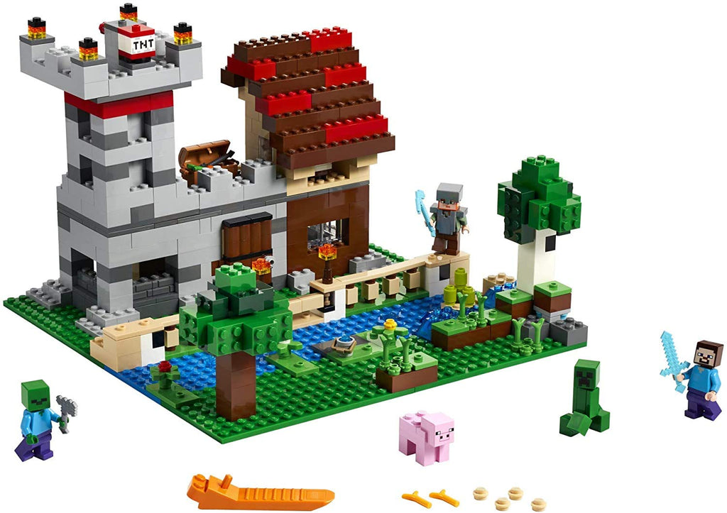 Minecraft Brick Construction Toy and Minifigures 564 Pieces O503502