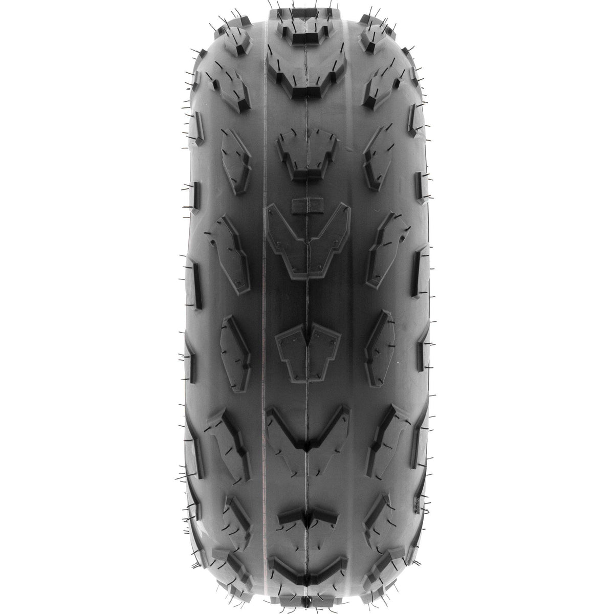 18x7-7 Directional Knobby Tread Tubeless ATV Tires Set of 4 R598