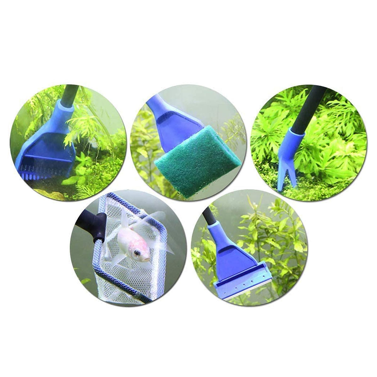 5 in 1 Plastic Cleaning Brush Set Q2122