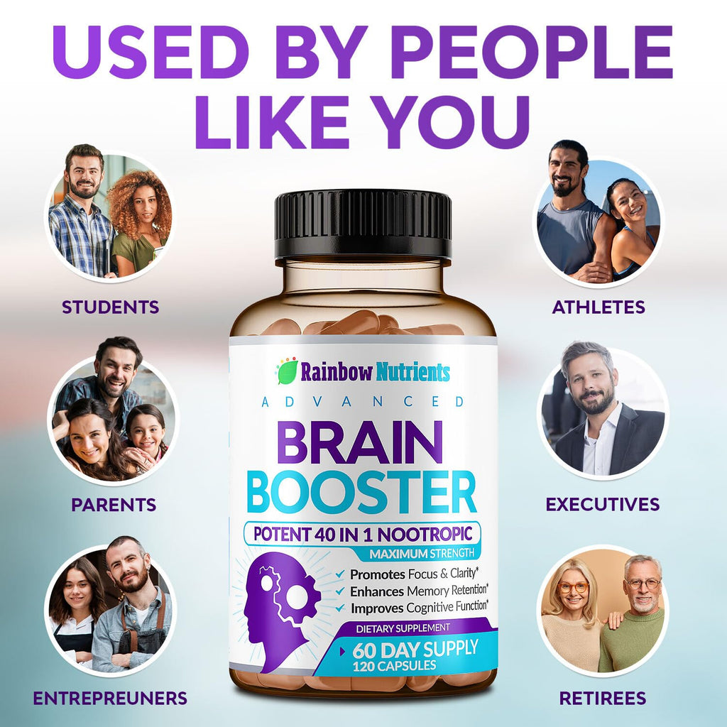 120 V Capsules Brain Support Supplement with DMAE B4224