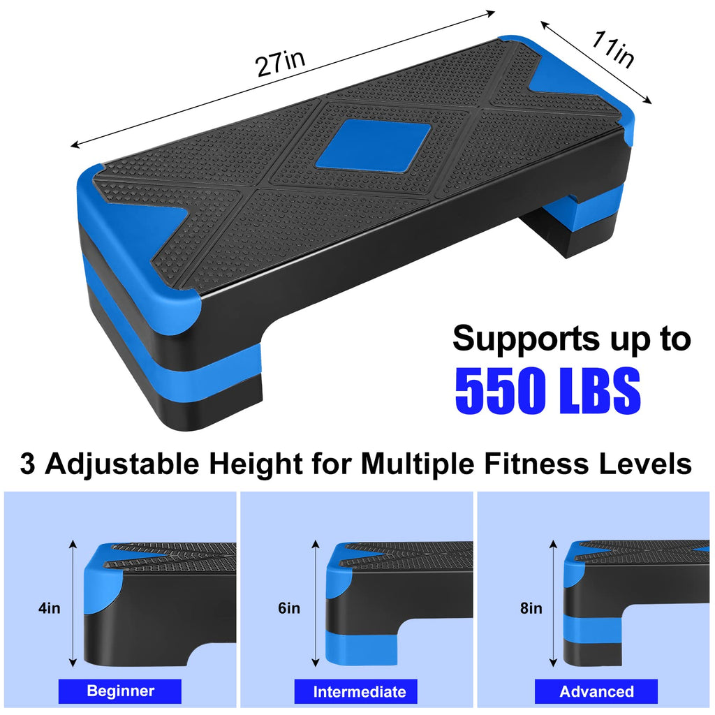 Adjustable Aerobic Stepper B756