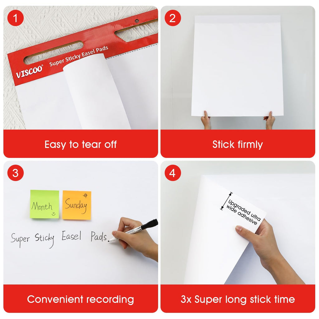 Thickened Sticky Easel Pad 25x30In 10 Pack X370