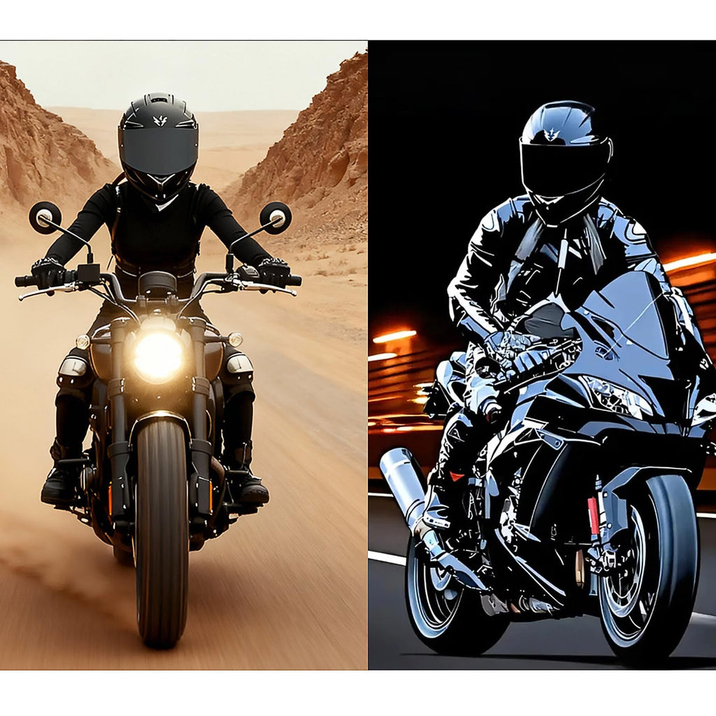 Motorcycle Full Face Helmet with Dual Visor F246