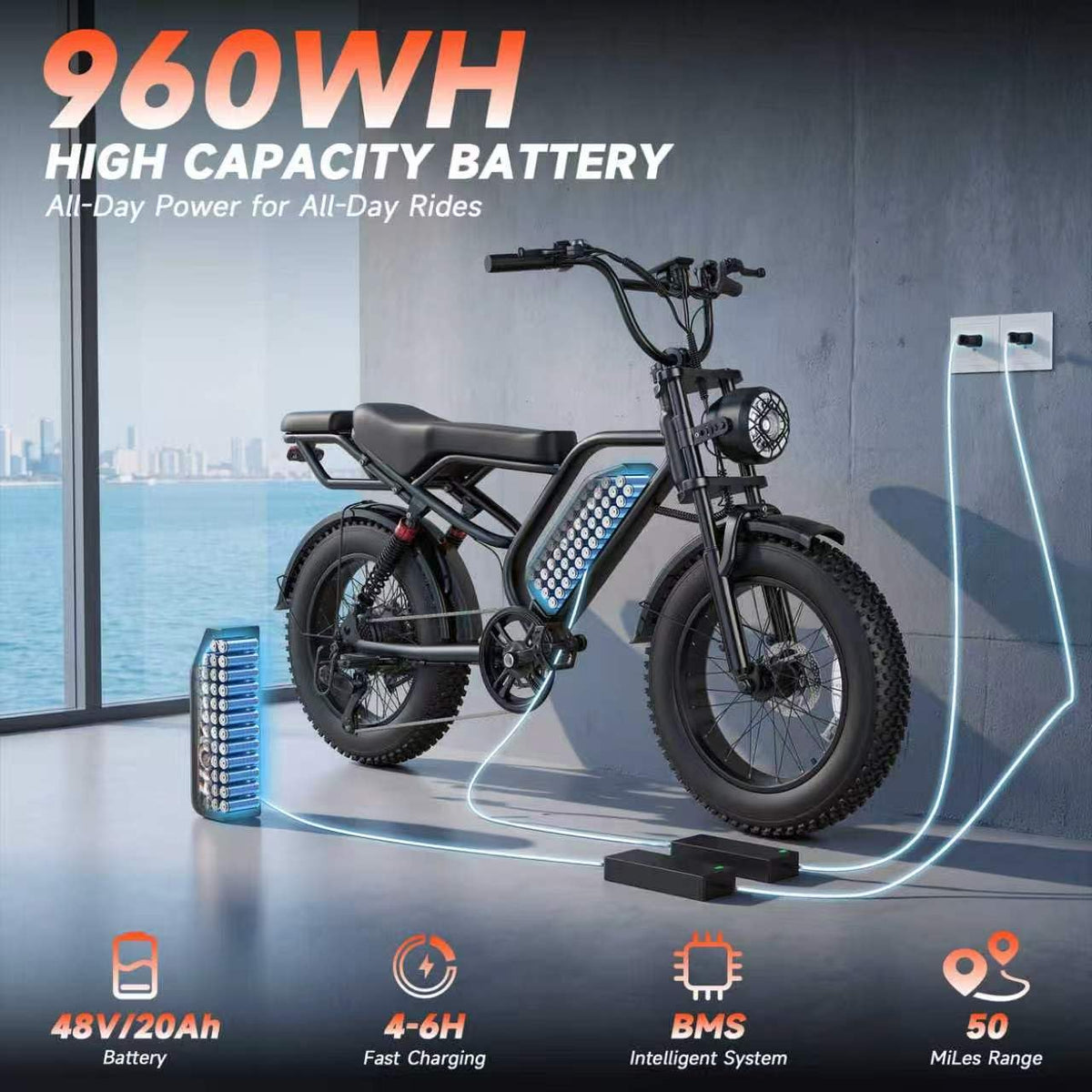 Electric Bike 48V 500W H777