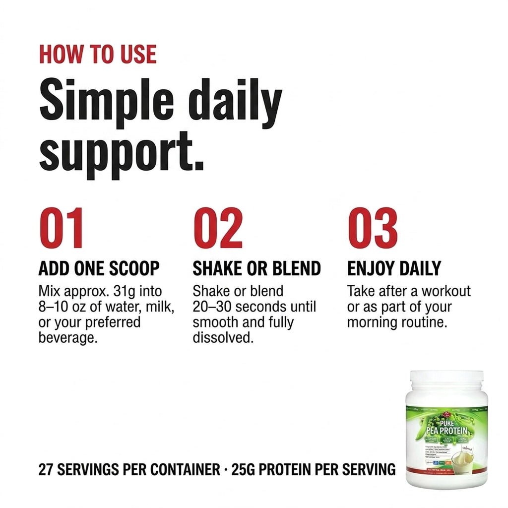 Unflavored Pea Protein Powder M10433