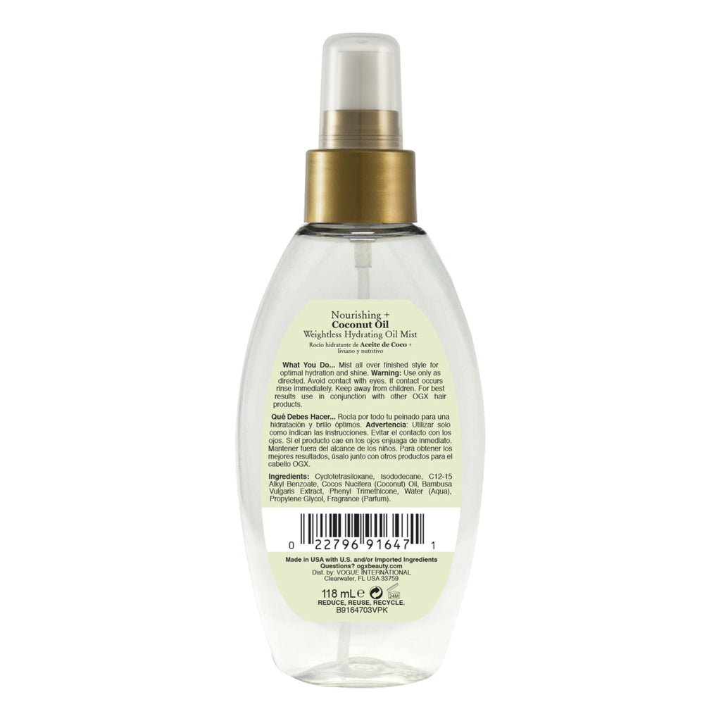 Coconut Oil Hydrating Hair Mist N96734