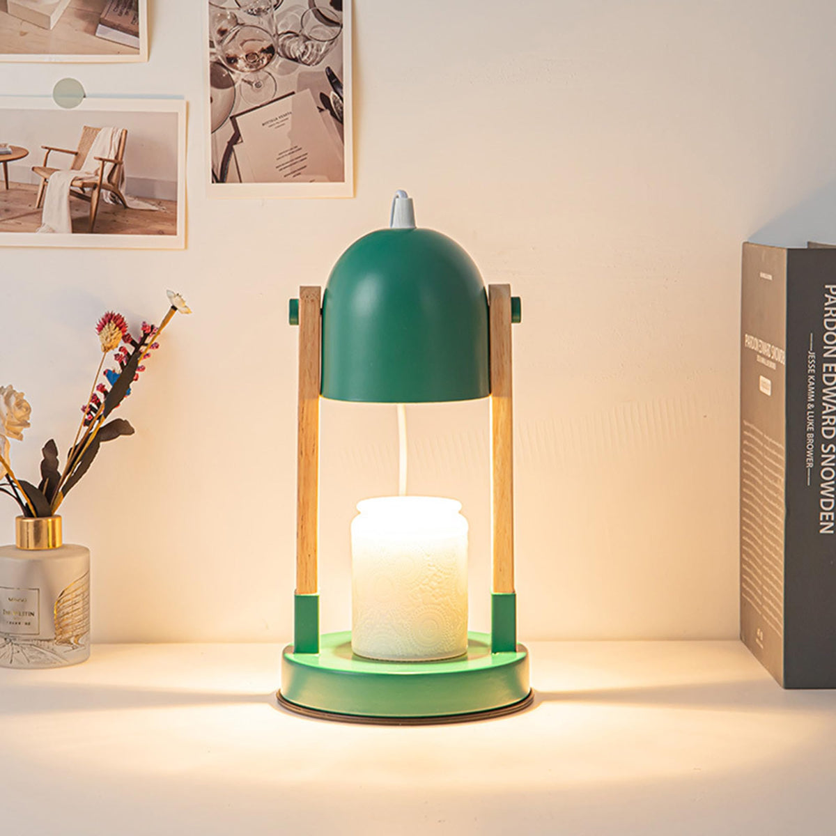 Candle Warmer Lamp with Timer Dimmable for Jar Candles C153