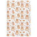 Soft Breathable Microfiber Crib Sheet T9785