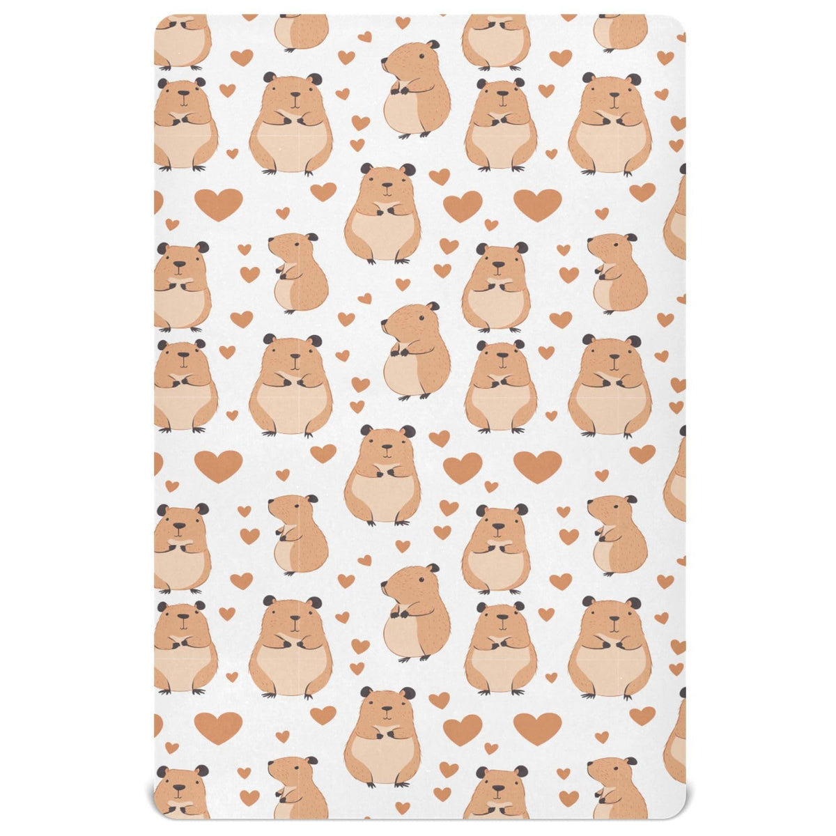 Soft Breathable Microfiber Crib Sheet T9785