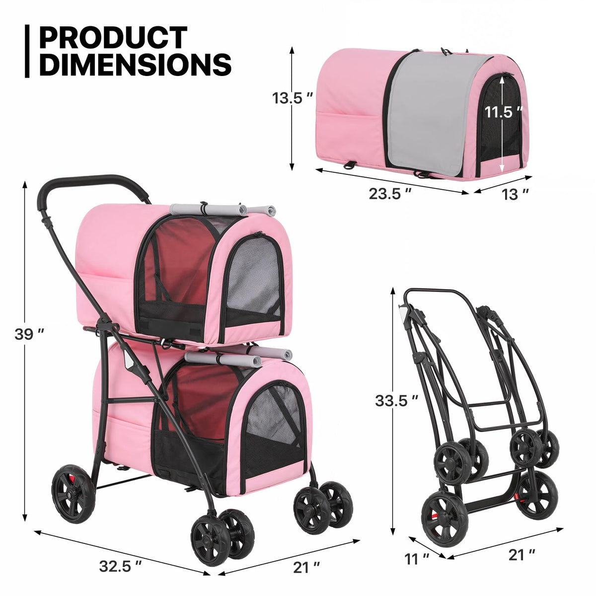 Double Dog Stroller X637