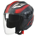 3/4 Open Face Motorcycle Helmet with Double Visor I90687