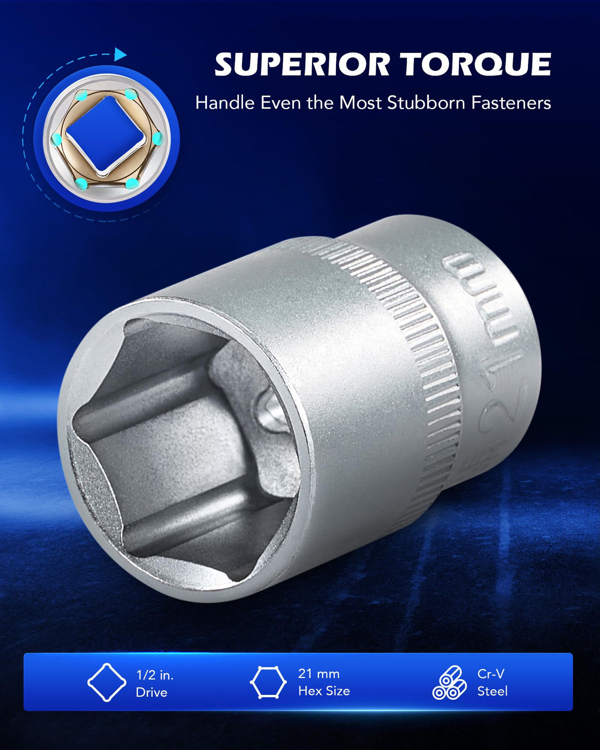 Ball Joint Separator and Extractor with 1/2" Socket B9804