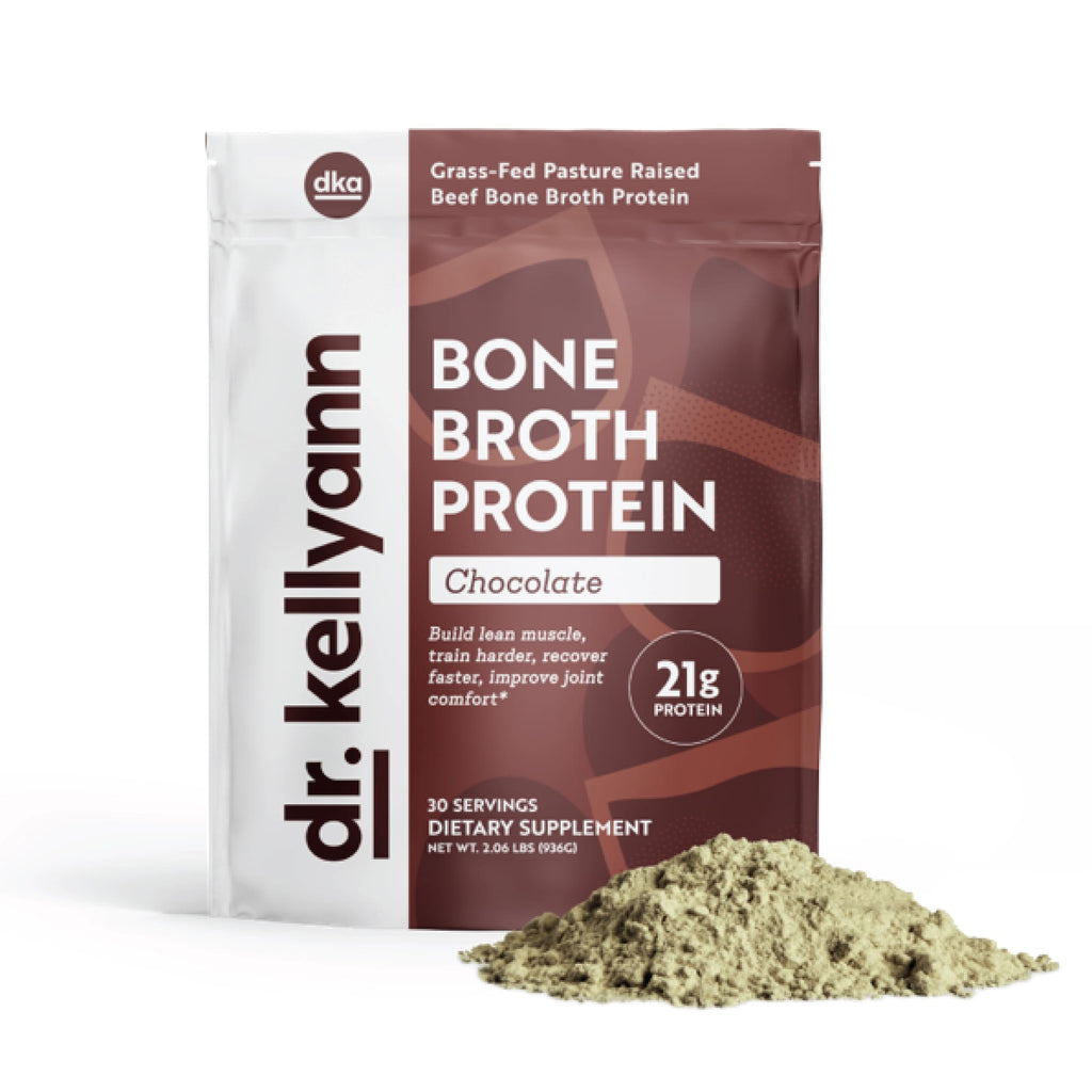 Chocolate Bone Broth Protein Powder 30 Servings V136126