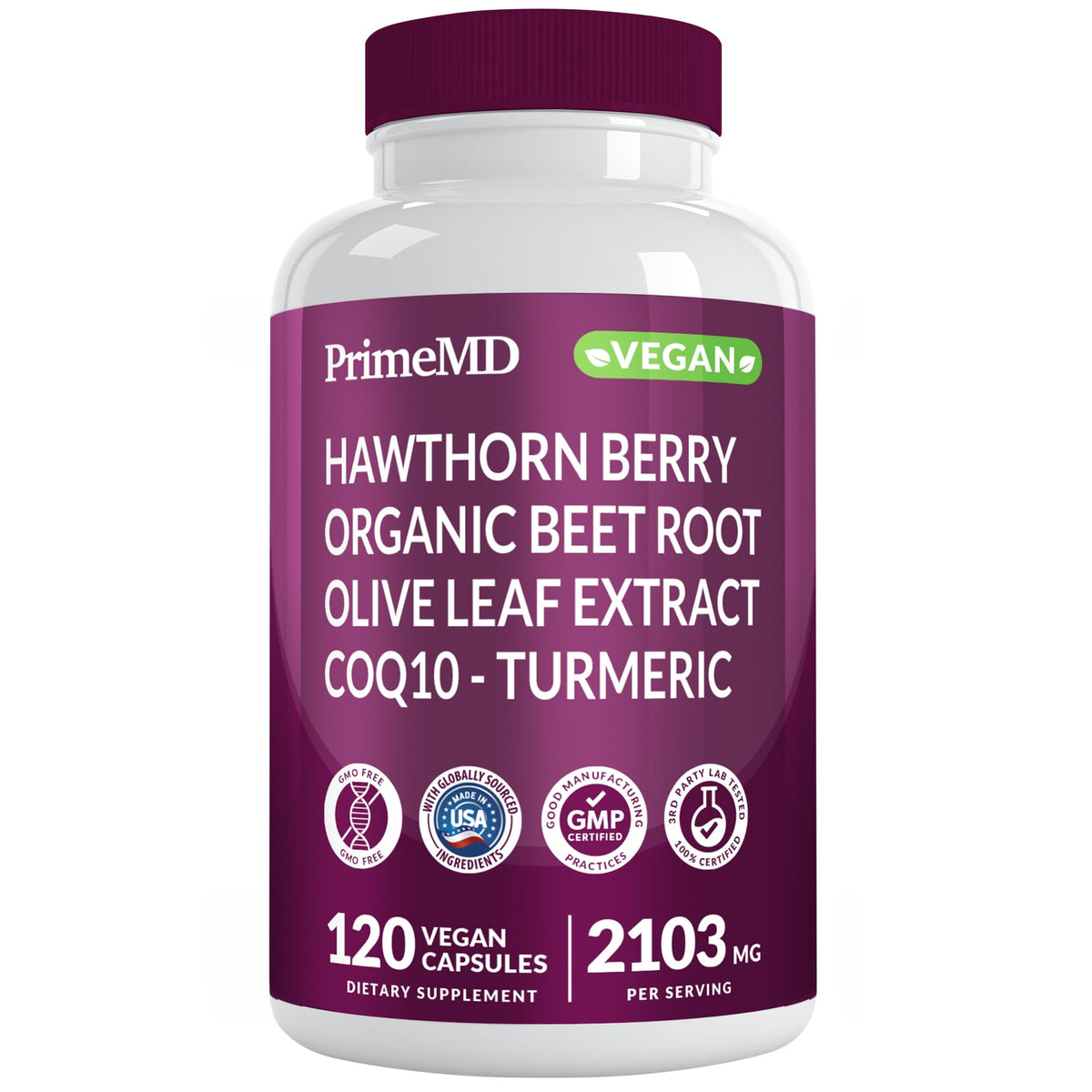 120 Caps Beet Root & CoQ10 Nitric Oxide Support E315