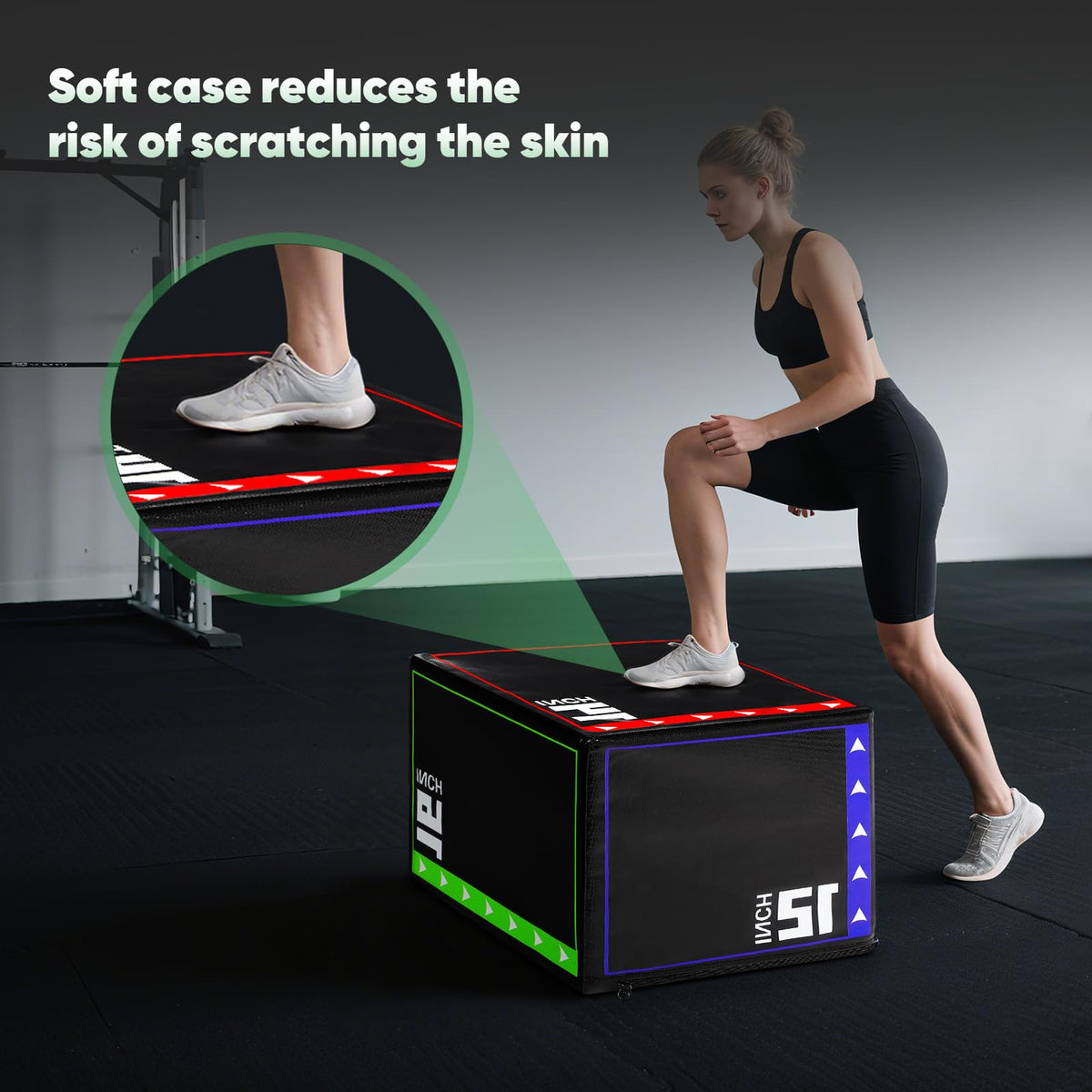 3 in 1 Foam Plyometric Jump Box V50662