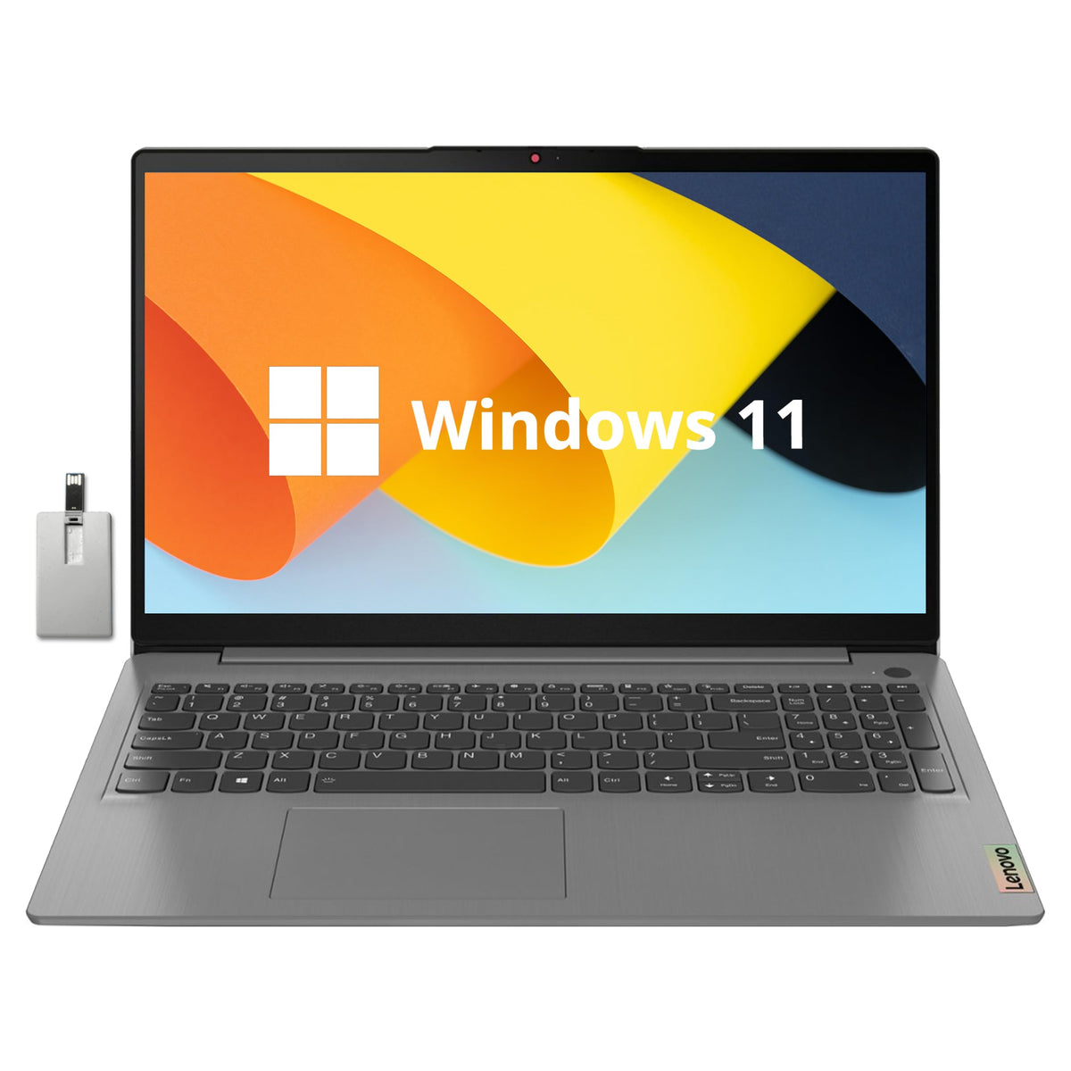 15.6" FHD Touch Laptop, Intel i3, 8GB RAM, 256GB SSD, Grey V288258