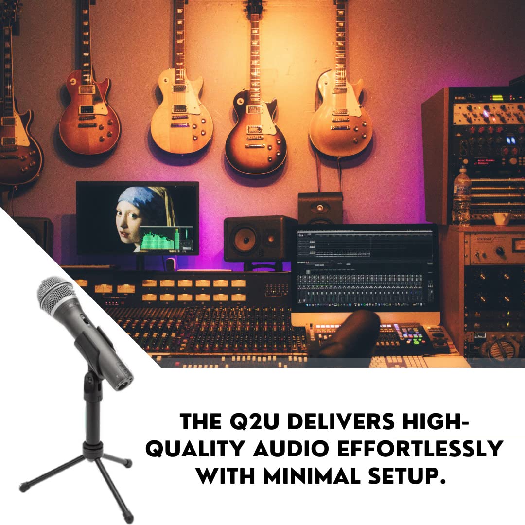 Black USB/XLR Dynamic Microphone Pack N67573
