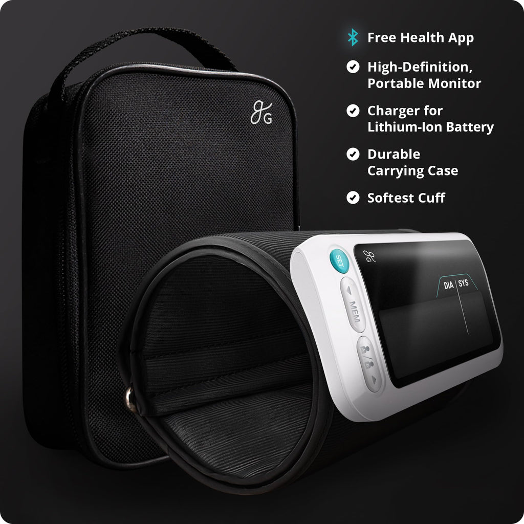 Bluetooth Blood Pressure Monitor with Upper Arm Cuff T48198