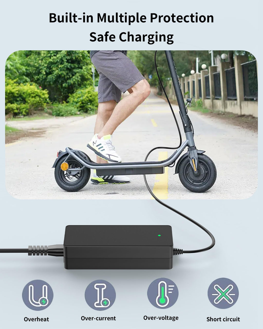 42V 2A Electric Scooter Charger Z8390