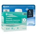 Large Incontinence Disposable Underwear 16 Count & Wet Wipes 200 Count E743713