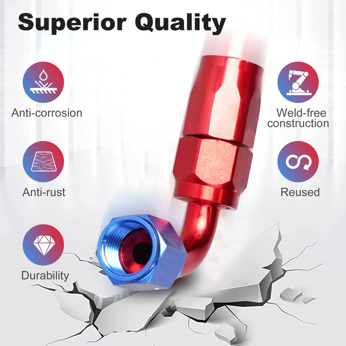 5 Gallon 20L Polished Aluminum Fuel Cell Tank with Cap Level Sender Oil Feed Line Q41092