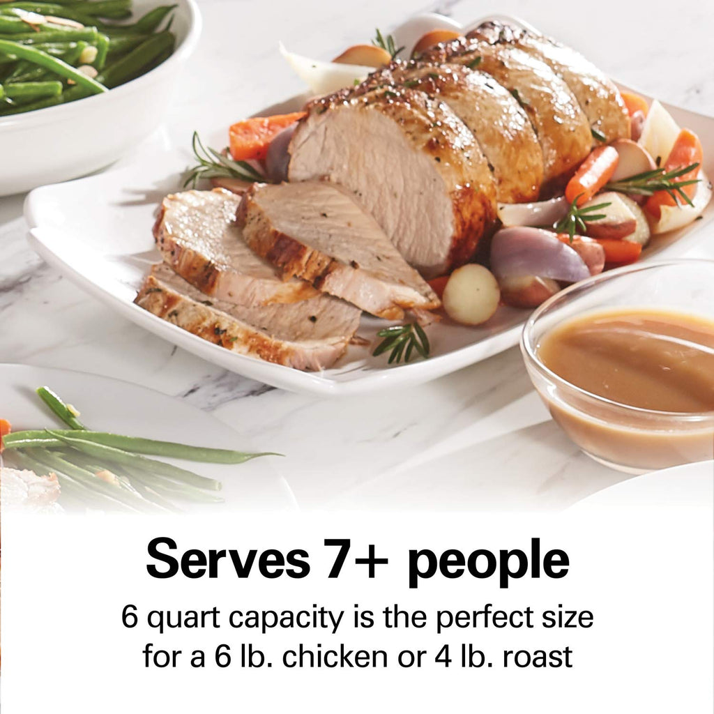 Programmable 6 Quart Slow Cooker with Travel Lid Lock P23452