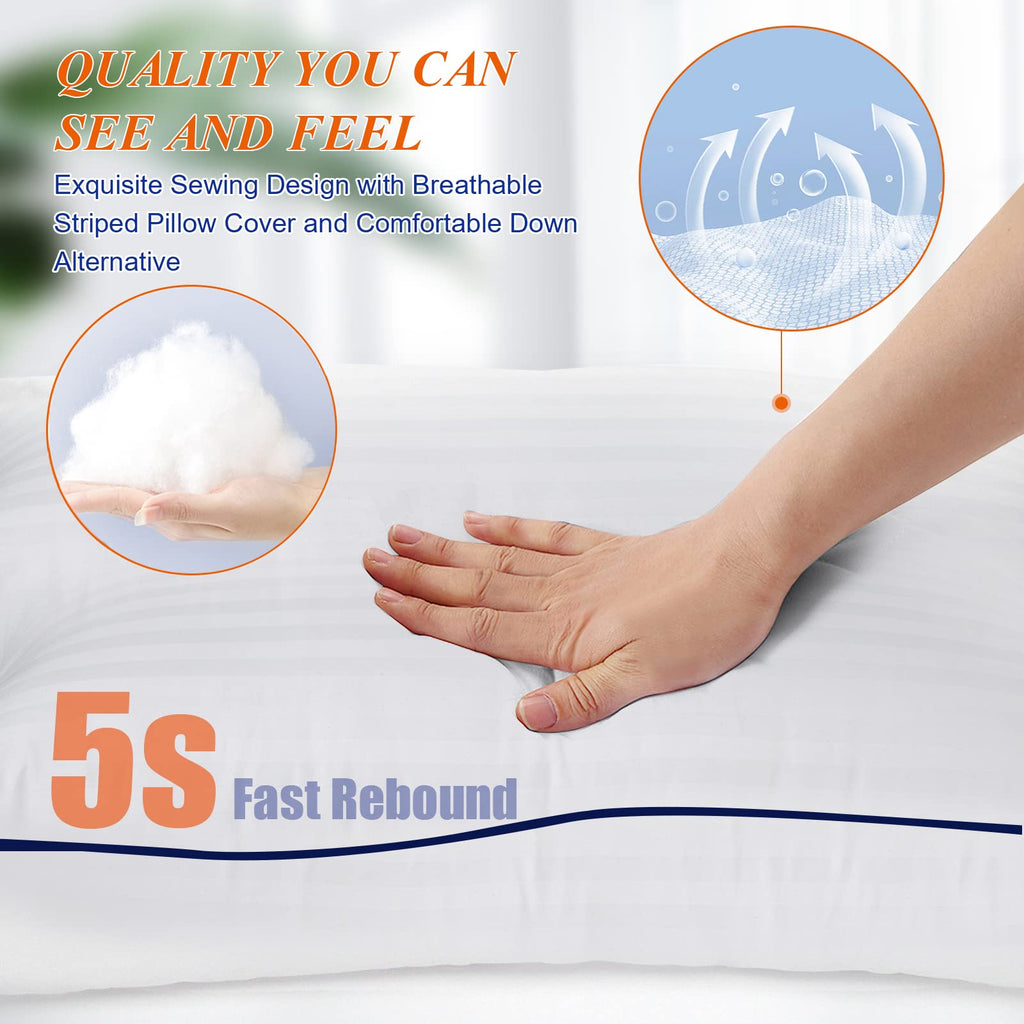 King Size Bed Pillows Set of 2 V3828
