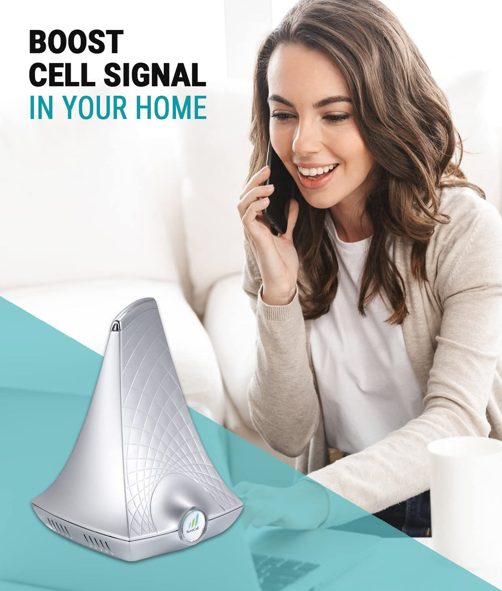 Cell Signal Booster up to 2500 sq ft 5G/4G LTE Multi-User All Carrier E963