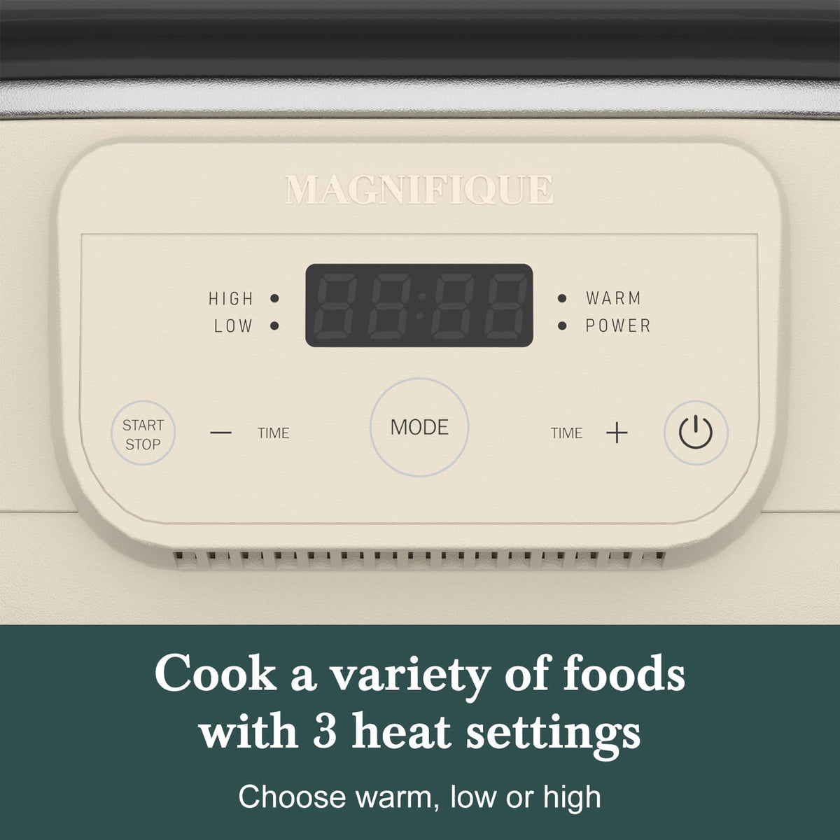 6 Quart Programmable Slow Cooker Nonstick Pot C38815