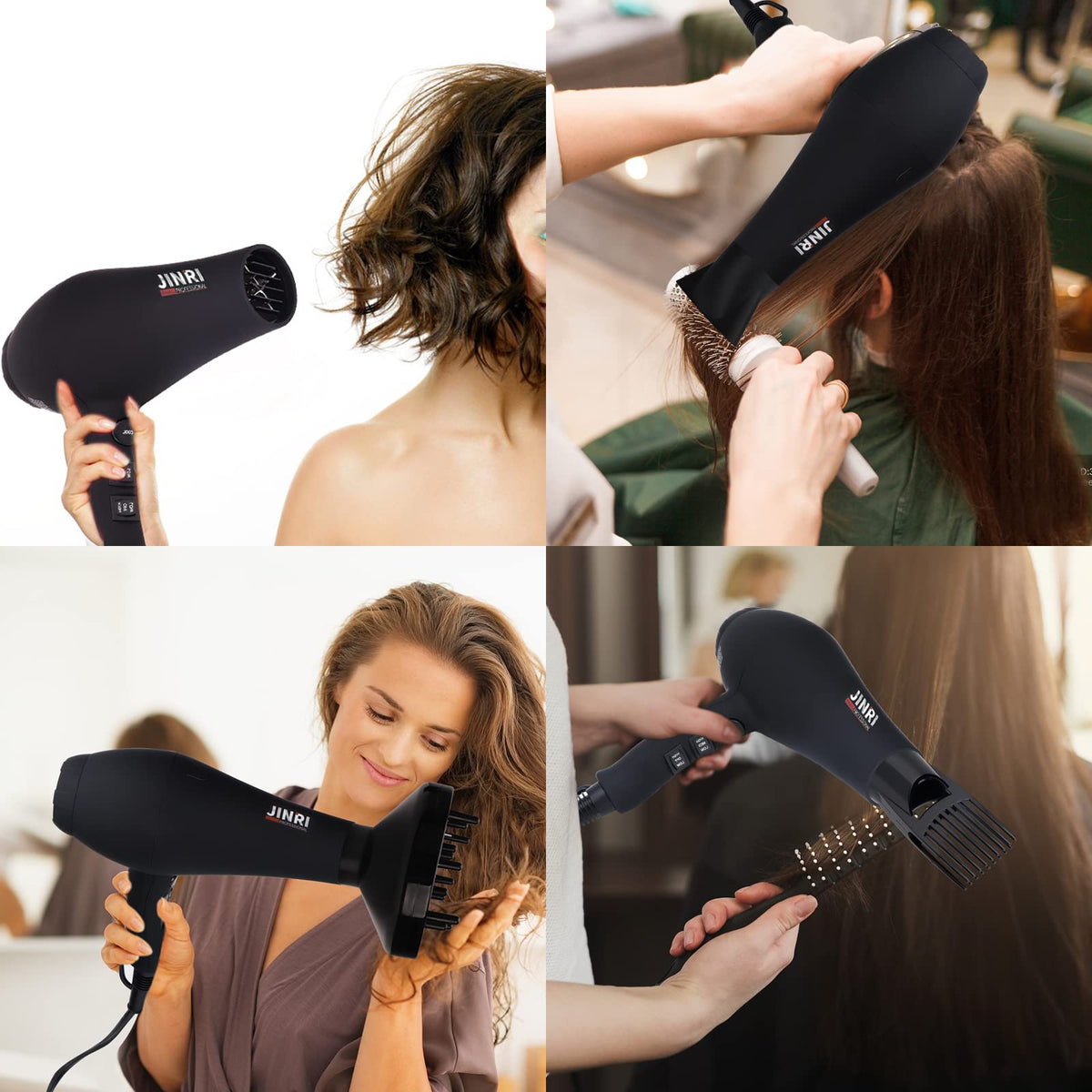 1875W Ionic Infrared Hair Dryer with Diffuser A906312
