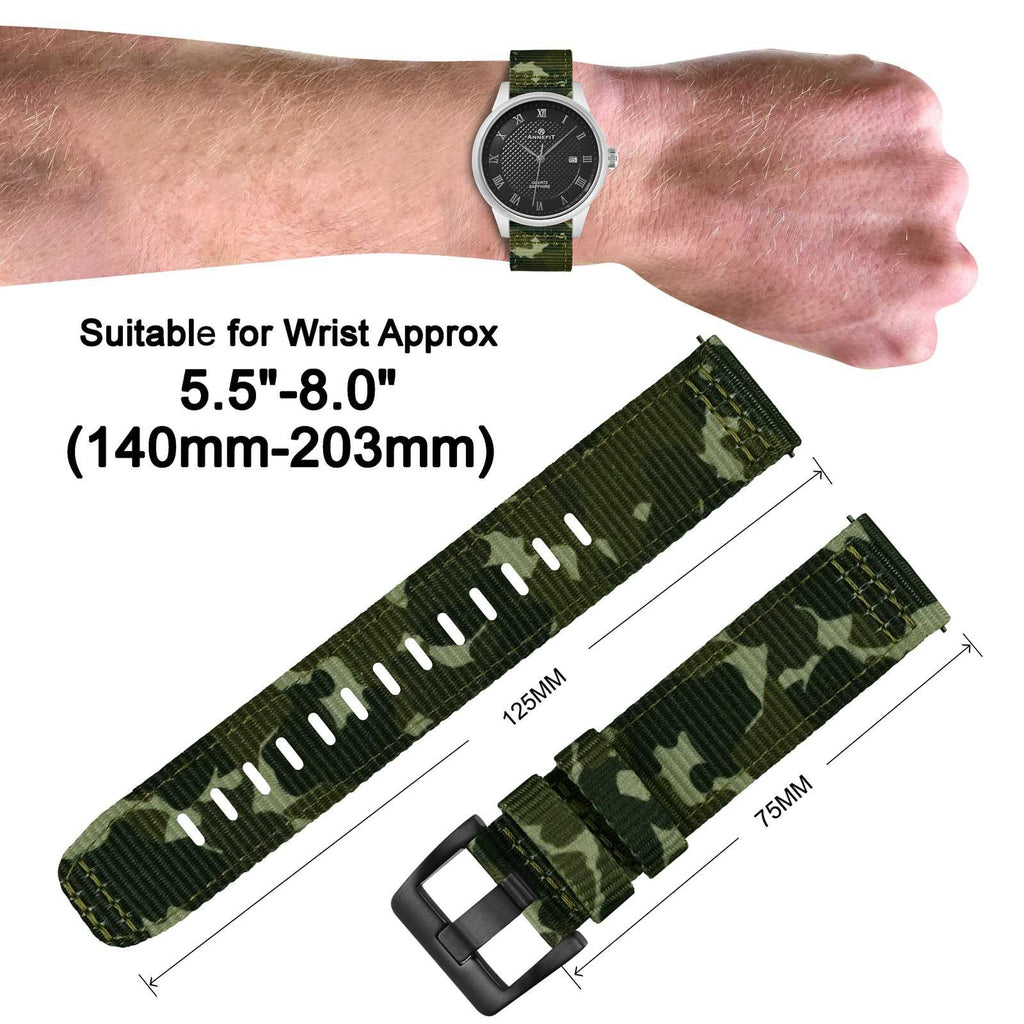 Quick Release Nylon Watch Band Q50798