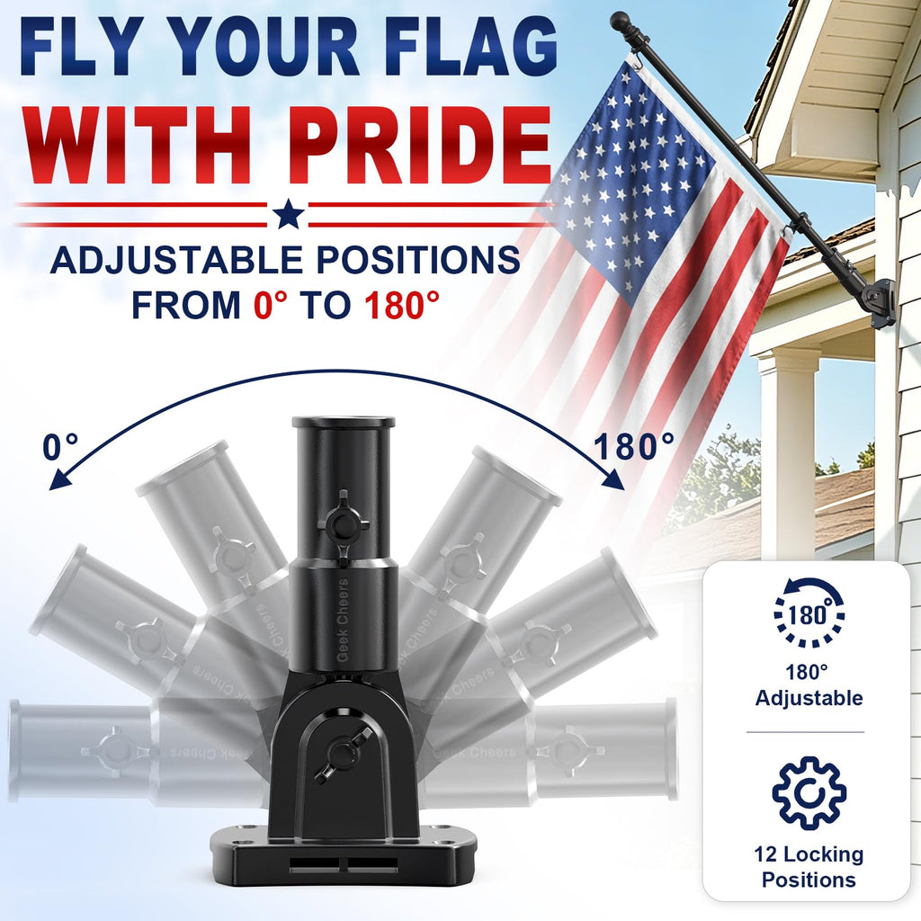 Heavy Duty Stainless Steel Flag Pole Holder I8243