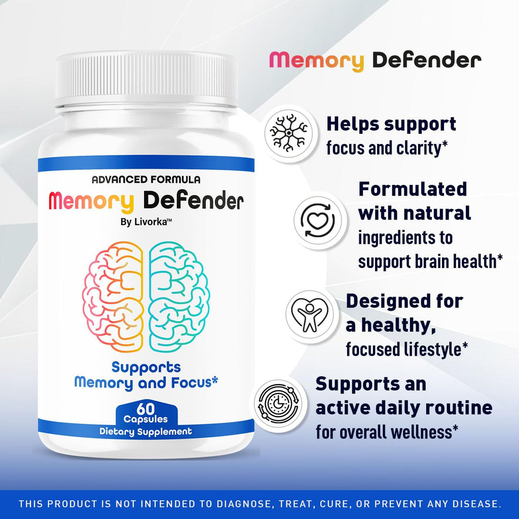 3 Pack Memory Capsules 180 Capsules H172