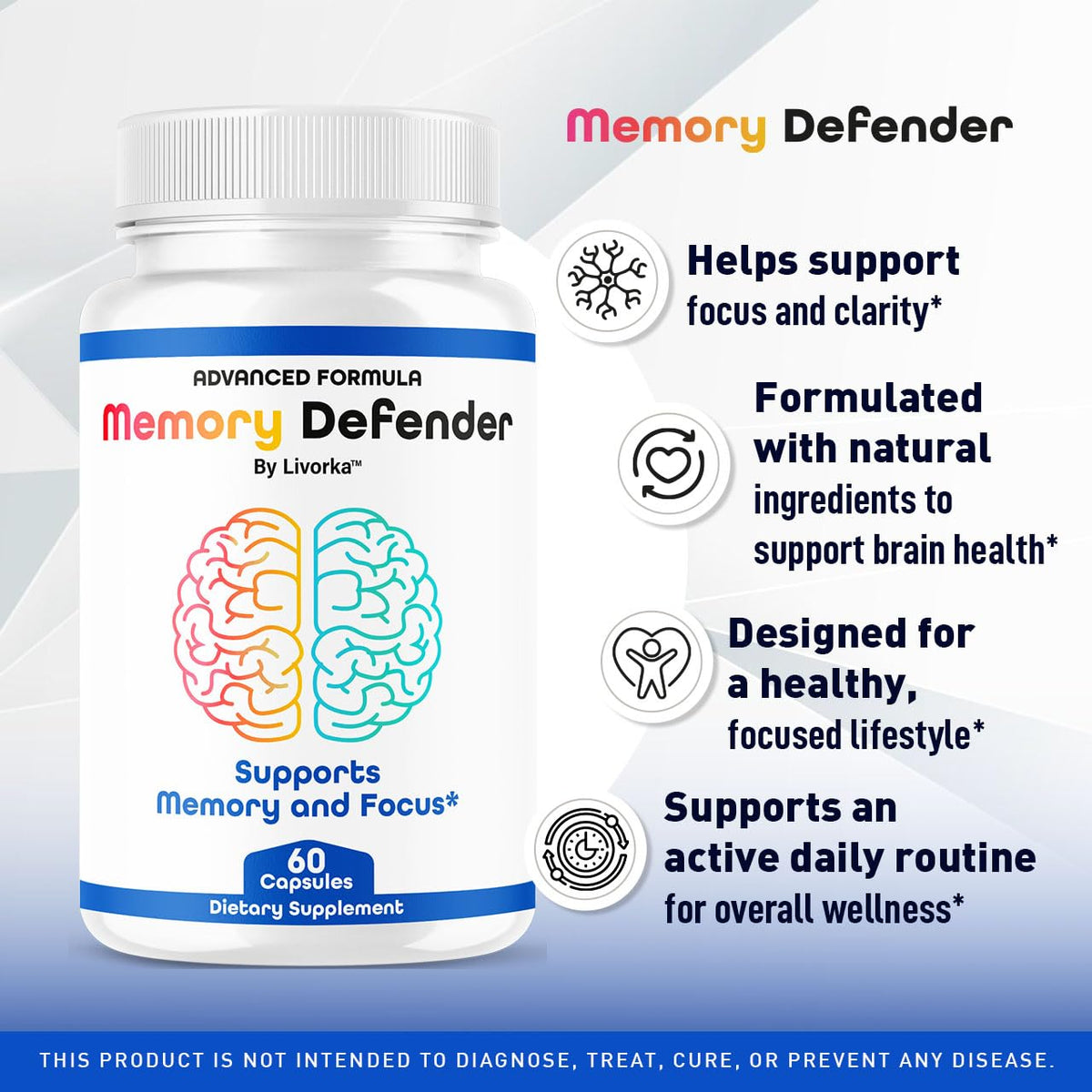 3 Pack Memory Capsules 180 Capsules H172