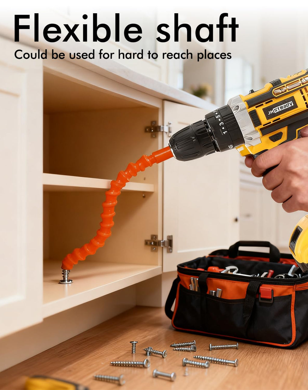 21V Cordless Drill Driver Kit with 2 Batteries & Charger U578966