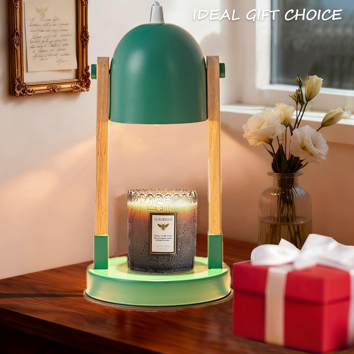 Candle Warmer Lamp with Timer Dimmable for Jar Candles C153