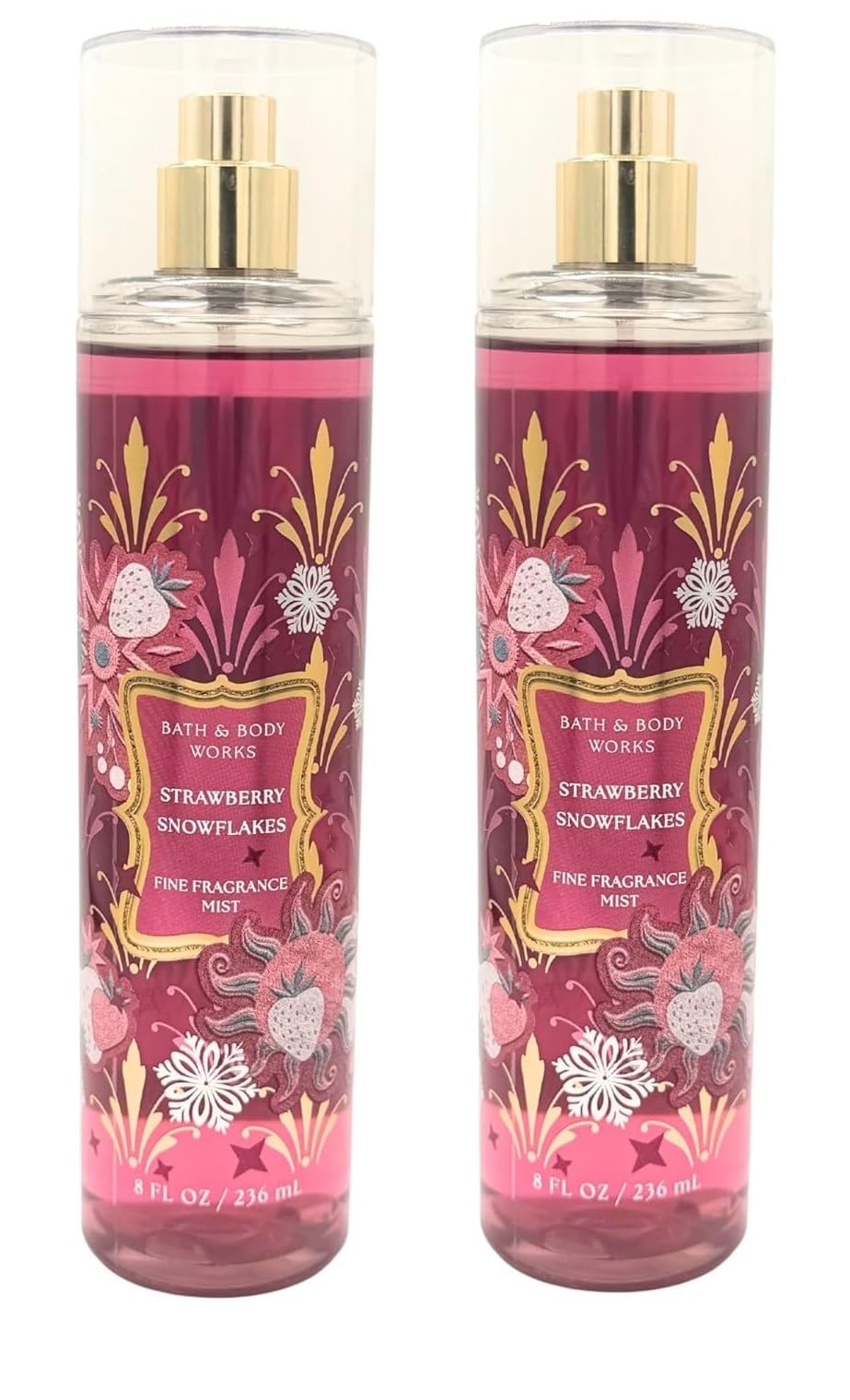 Strawberry Snowflakes Mist 8 oz Pack of 2 W443355